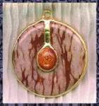 Jasper donut with a Sunstone cabe