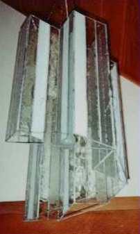 Stained glass lamp shade